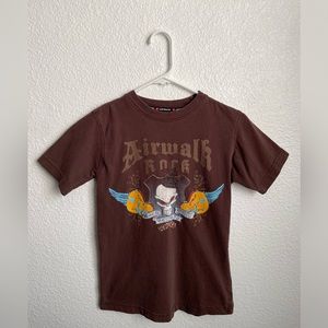 Vintage Y2K Youth Airwalk Skate T Shirt Size Small